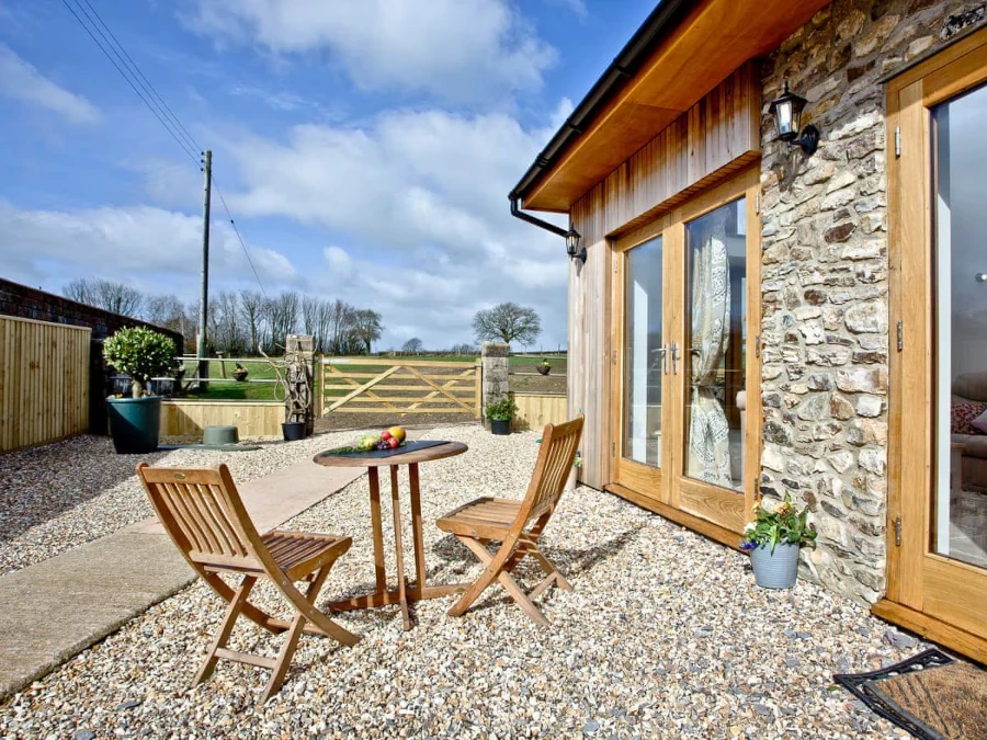 The Stables private garden